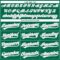 Custom Kelly Green White Pinstripe Gray Authentic Baseball Jersey