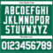Custom Kelly Green White Pinstripe Gray Authentic Baseball Jersey