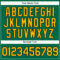 Custom Kelly Green Black Pinstripe Gold Authentic Baseball Jersey