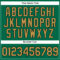 Custom Kelly Green Black Pinstripe Old Gold Authentic Baseball Jersey
