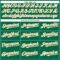 Custom Kelly Green White-Old Gold Authentic Baseball Jersey