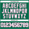 Custom Kelly Green White-Pink Authentic Baseball Jersey
