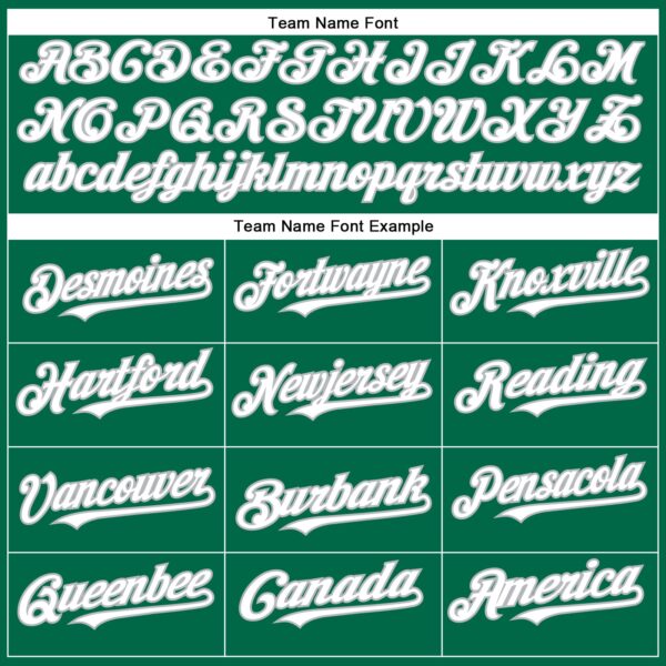 Custom Kelly Green White-Gray Authentic Baseball Jersey