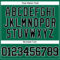 Custom Kelly Green Black-White Authentic Baseball Jersey