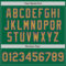 Custom Kelly Green Old Gold-Purple Authentic Baseball Jersey