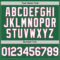 Custom Kelly Green White-Pink Mesh Authentic Throwback Baseball Jersey