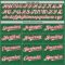 Custom Kelly Green White-Red Mesh Authentic Throwback Baseball Jersey