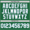 Custom Kelly Green White-Light Blue Mesh Authentic Throwback Baseball Jersey