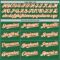 Custom Kelly Green White-Orange Mesh Authentic Throwback Baseball Jersey