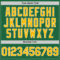 Custom Kelly Green Gold-White Mesh Authentic Throwback Baseball Jersey