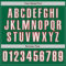Custom Kelly Green White-Red Authentic Baseball Jersey