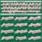 Custom Kelly Green Medium Pink-White Authentic Baseball Jersey