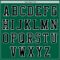 Custom Kelly Green Black-White Authentic Baseball Jersey