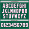 Custom Kelly Green White-Pink Authentic Baseball Jersey