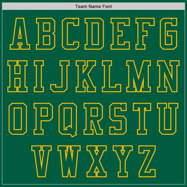 Custom Kelly Green Gold Authentic Baseball Jersey