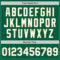 Custom Kelly Green White-Old Gold Authentic Baseball Jersey