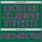 Custom Kelly Green Purple-Old Gold Authentic Baseball Jersey