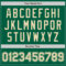 Custom Kelly Green Cream Authentic Baseball Jersey