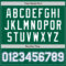 Custom Kelly Green White-Royal Authentic Baseball Jersey