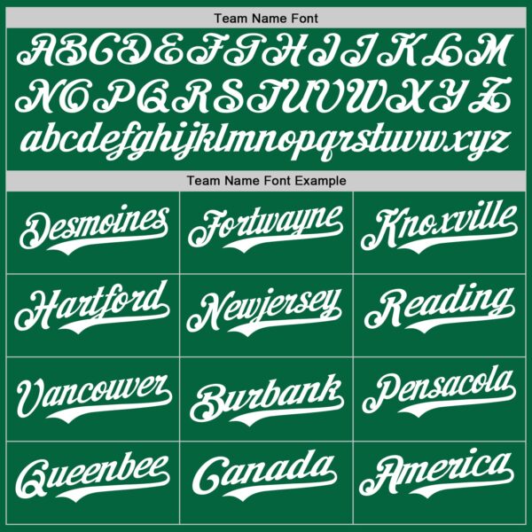 Custom Kelly Green White-Yellow Authentic Baseball Jersey