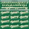 Custom Kelly Green White-Old Gold Authentic Baseball Jersey