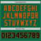 Custom Kelly Green Black-Orange Authentic Baseball Jersey