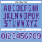 Custom Light Blue Purple-White Authentic Sleeveless Baseball Jersey