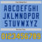 Custom Light Blue Yellow-Royal Authentic Baseball Jersey