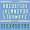 Custom Light Blue Kelly Green-White Authentic Baseball Jersey
