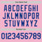 Custom Light Pink Royal Authentic Baseball Jersey