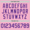 Custom Light Pink Purple Authentic Baseball Jersey