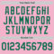 Custom Light Pink Kelly Green Authentic Baseball Jersey