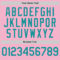 Custom Light Pink Teal Authentic Baseball Jersey