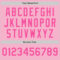 Custom Light Pink Pink-White Authentic Baseball Jersey
