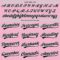 Custom Light Pink Black-White Authentic Baseball Jersey