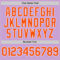 Custom Light Purple Orange-White Authentic Baseball Jersey
