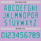 Custom Light Purple Teal-White Authentic Baseball Jersey