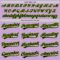 Custom Light Purple Black-Neon Green Authentic Baseball Jersey