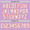 Custom Light Purple White-Orange Authentic Baseball Jersey
