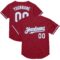 Custom Maroon White-Light Blue Mesh Authentic Throwback Baseball Jersey