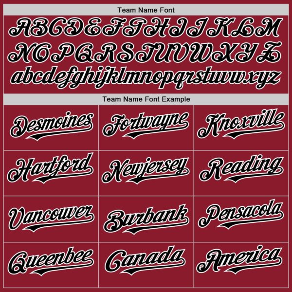 Custom Maroon Black-White Mesh Authentic Throwback Baseball Jersey