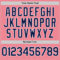 Custom Medium Pink Navy-White Authentic Baseball Jersey