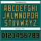 Custom Midnight Green Black-Old Gold Authentic Baseball Jersey