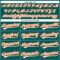 Custom Midnight Green White-Orange Authentic Baseball Jersey