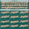 Custom Midnight Green White-Orange Authentic Baseball Jersey