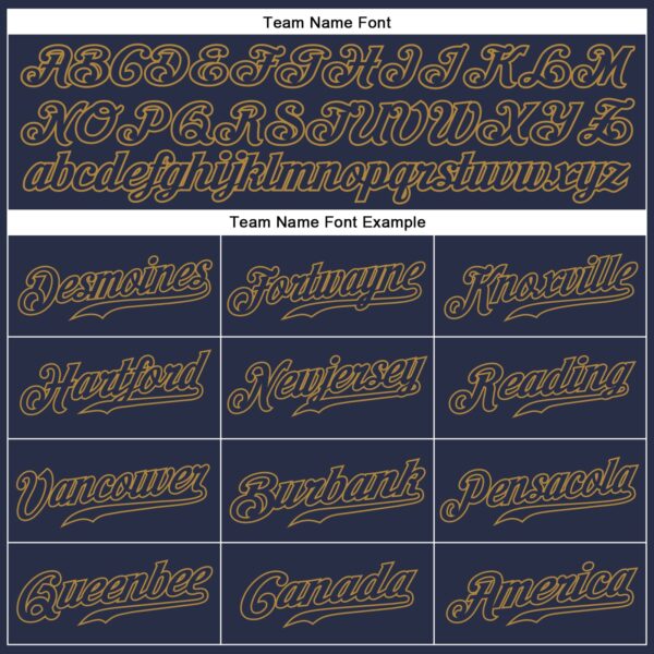 Custom Navy Navy-Old Gold Authentic Sleeveless Baseball Jersey