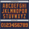 Custom Navy Old Gold-Red Authentic Baseball Jersey