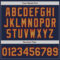 Custom Navy Old Gold-Red Authentic Baseball Jersey
