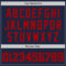 Custom Navy Red Authentic Baseball Jersey