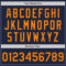 Custom Navy Bay Orange-Navy Authentic Baseball Jersey
